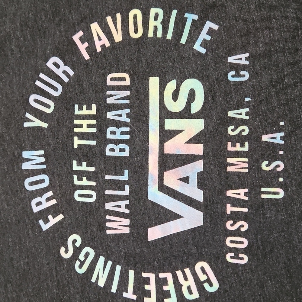 Vans logo cropped graphic tee small - Picture 9 of 9